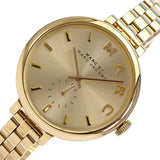 Marc Jacobs Sally Champagne Gold Dial Gold Stainless Steel Strap Watch for Women - MBM3363