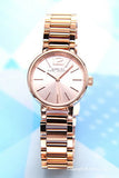 Marc Jacobs Peggy Rose Gold Dial Rose Gold Stainless Steel Strap Watch for Women - MBM3406