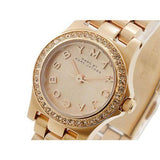 Marc Jacobs Henry Pink Dial Rose Gold Stainless Steel Strap Watch for Women - MBM3278