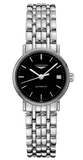 Longines Presence 25.5mm Automatic Black Dial Silver Steel Strap Watch for Women - L4.321.4.52.6