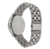 Marc Jacobs Fergus Black Dial Silver Stainless Steel Strap Watch for Men - MBM5075