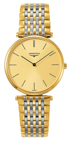 Longines La Grande Classique De Longines Gold Dial Two Tone Mesh