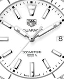 Tag Heuer Aquaracer Diamond White Dial Two Tone Steel Strap Watch for Women - WAY131H.BA0914