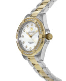 Tag Heuer Aquaracer Quartz 32mm Mother of Pearl Dial Two Tone Steel Strap Watch for Women - WBD1323.BB0320