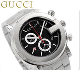 Gucci G Chrono Black Dial Stainless Steel Watch For Men - YA101309