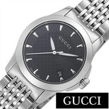 Gucci G Timeless Black Dial Silver Steel Strap Watch For Women - YA126502