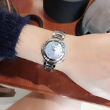 Citizen Eco Drive Silver Stainless Steel Strap Watch For Women - EM0331-52