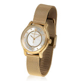 Maserati Epoca Mother of Pearl Dial Yellow Gold Mesh Strap Watch For Women - R8853118502