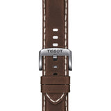 Tissot Supersport Chrono Black Dial Brown Leather Strap Watch for Men - T125.617.16.051.01