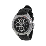 Tag Heuer Formula 1 Calibre 16 43mm Black Dial Black Leather Strap Watch for Men - CAZ2010.FT8024