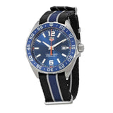 Tag Heuer Formula 1 Quartz 43mm Blue Dial Two Tone NATO Strap Watch for Men - WAZ1010.FC8197